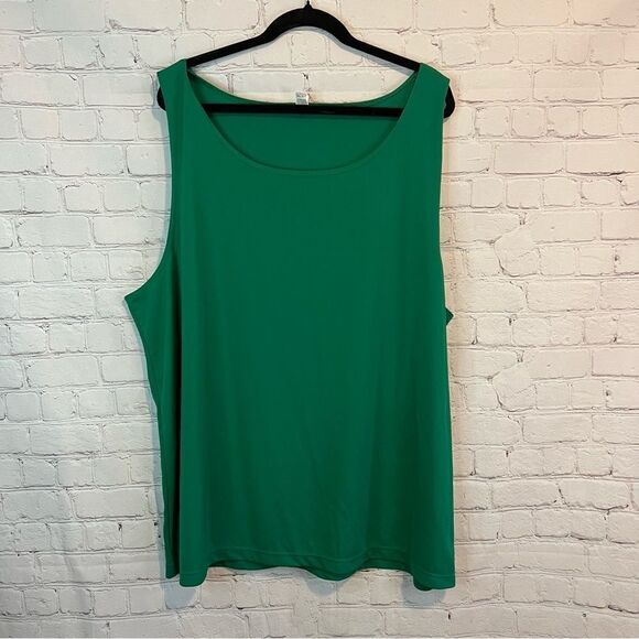 Alo Kelly Green Athletic Tank Top size 3X - Picture 2 of 6